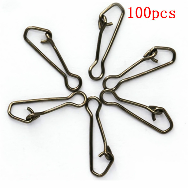 Fishing Hook Assortment - 100 pz/lotto QL girevoli agganciate Snap