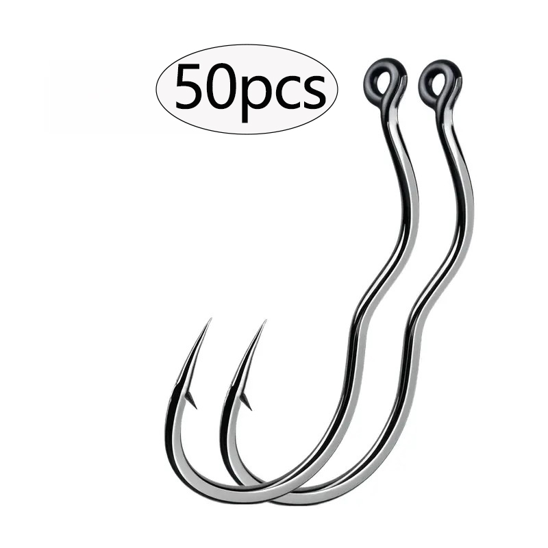50 pezzi durevole vibrazione a - Fishing Hook Circle recensione e prezzo